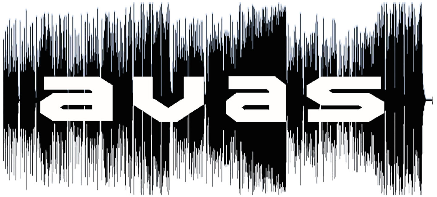 AVAS waveform wordmark print by Jason Krekel